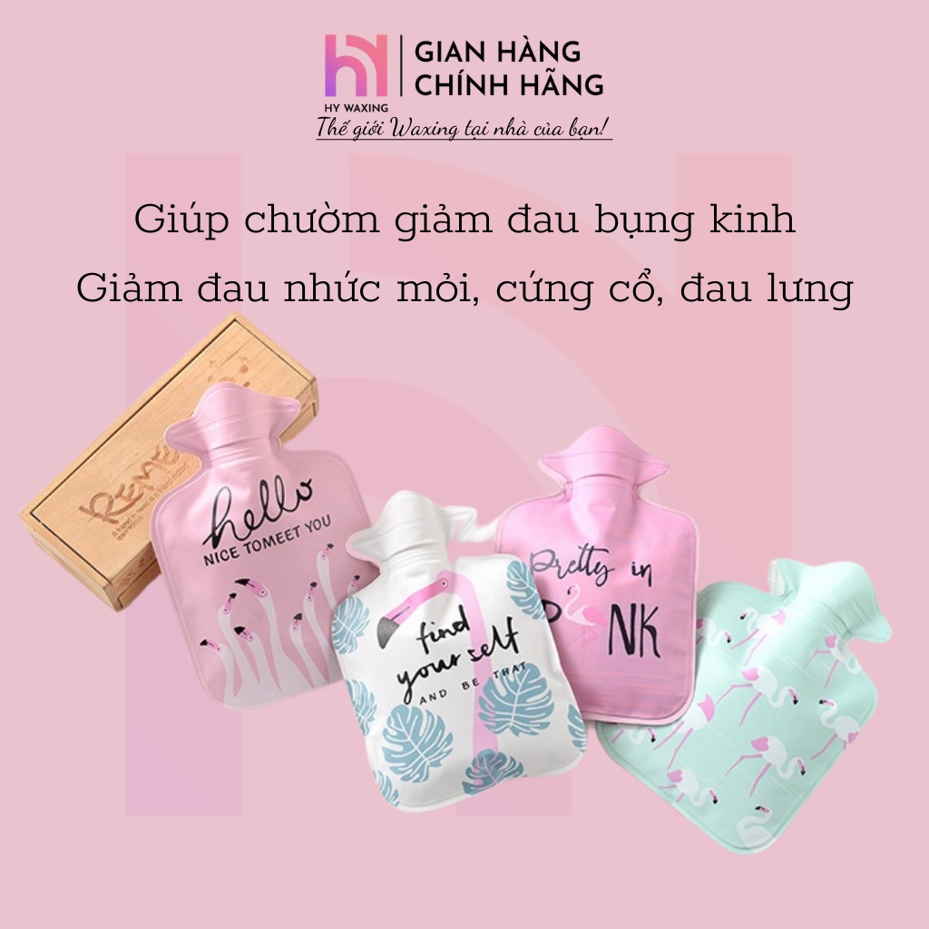 Túi Sưởi Giữ Nhiệt Chườm Nóng Lạnh Giảm Đau Bụng Kinh, Nhức Mỏi Mini HYWAXING 8493