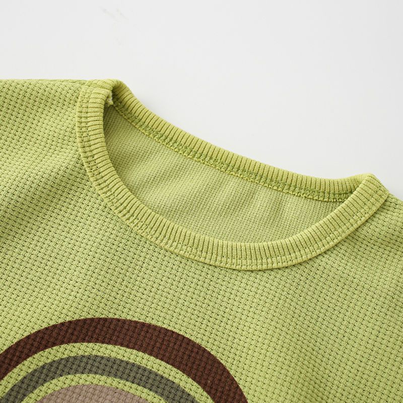 Áo Nỉ Dài Tay Phong Cách Hàn Quốc Dễ Phối Đồ Cho Bé