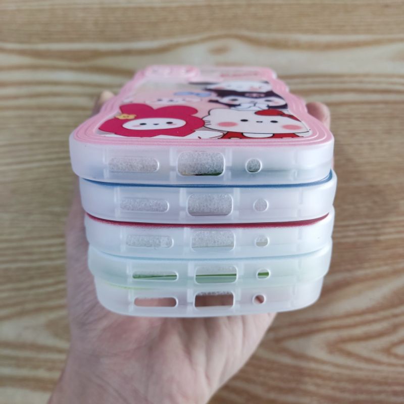Ốp lưng Xiaomi Redmi 9C / 10A dẻo viền màu lưng in hình kute dễ thương có bảo vệ camera