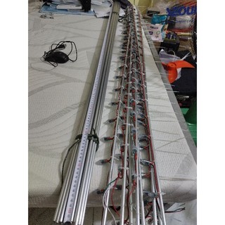 thanh nhôm làm tia led pháo hoa