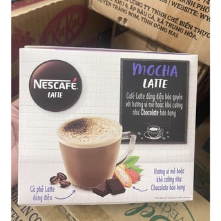 [ Date 1/2025 ] Cà Phê  NESCAFE LATTE VỊ DỪA & MOCHA