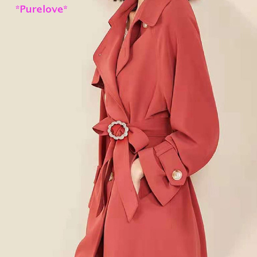 Purelove > Kẹp Khăn Quàng Cổ Đính Đá Thời Trang Thanh Lịch Cho Áo Sơ Mi Voan Và Khăn Quàng Cổ Mới