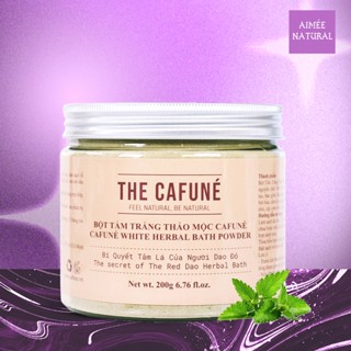 Bột tắm trắng body toàn thân The Cafuné Chính Hãng thành phần thảo mộc