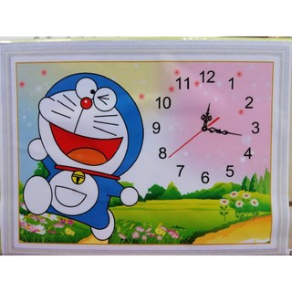 Tranh đính đá đồng hồ Doraemon DD9782