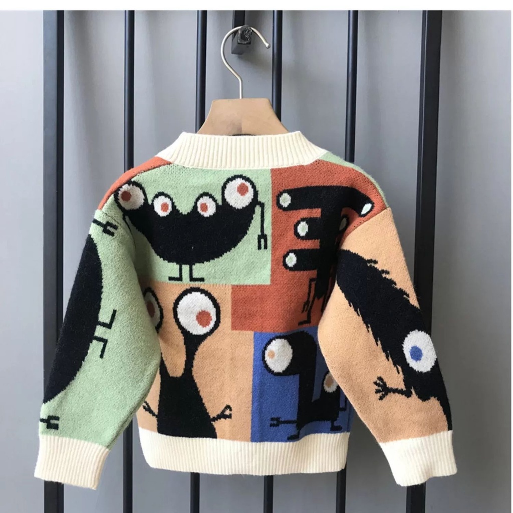 Planet Áo Khoác Dài Tay In Hình Gấu Thời Trang Mới Cho Bé