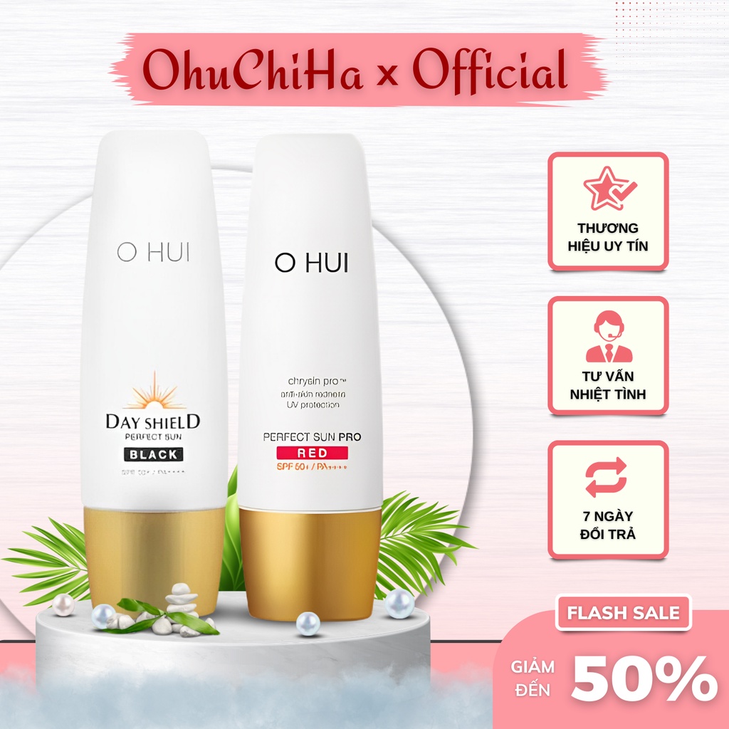 Kem chống nắng Ohui Day Shield Perfect Sun Red SPF50+/PA++++ 50ml