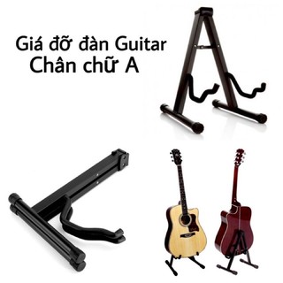 Giá đỡ đàn Guitar , chân chữ A . Chất liệu kim loại cứng cáp bền đẹp