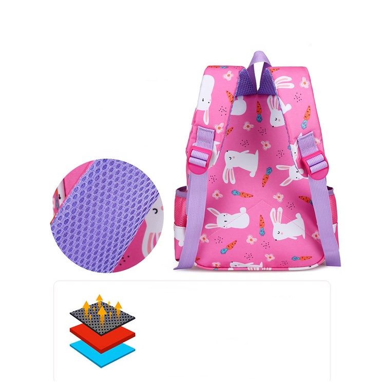 Balo Đi Học Giảm Cân Trọng Lượng Nhẹ In Họa Tiết Hoạt Hình Mới Cho Bé Trai Và Gái 3-6 Tuổi