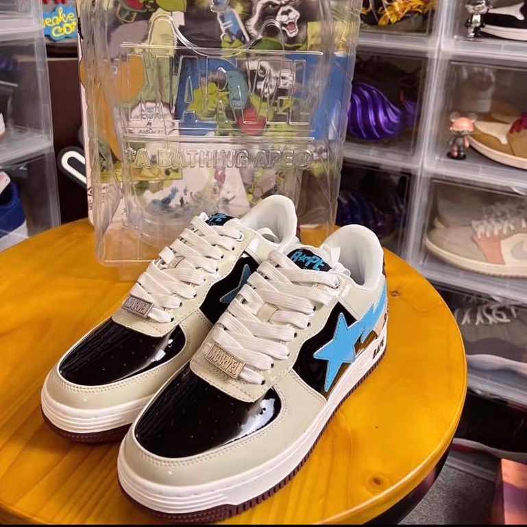 Giày Sneakers Bape Sta Ape Thời Trang Cá Tính Cho Nam Nữ