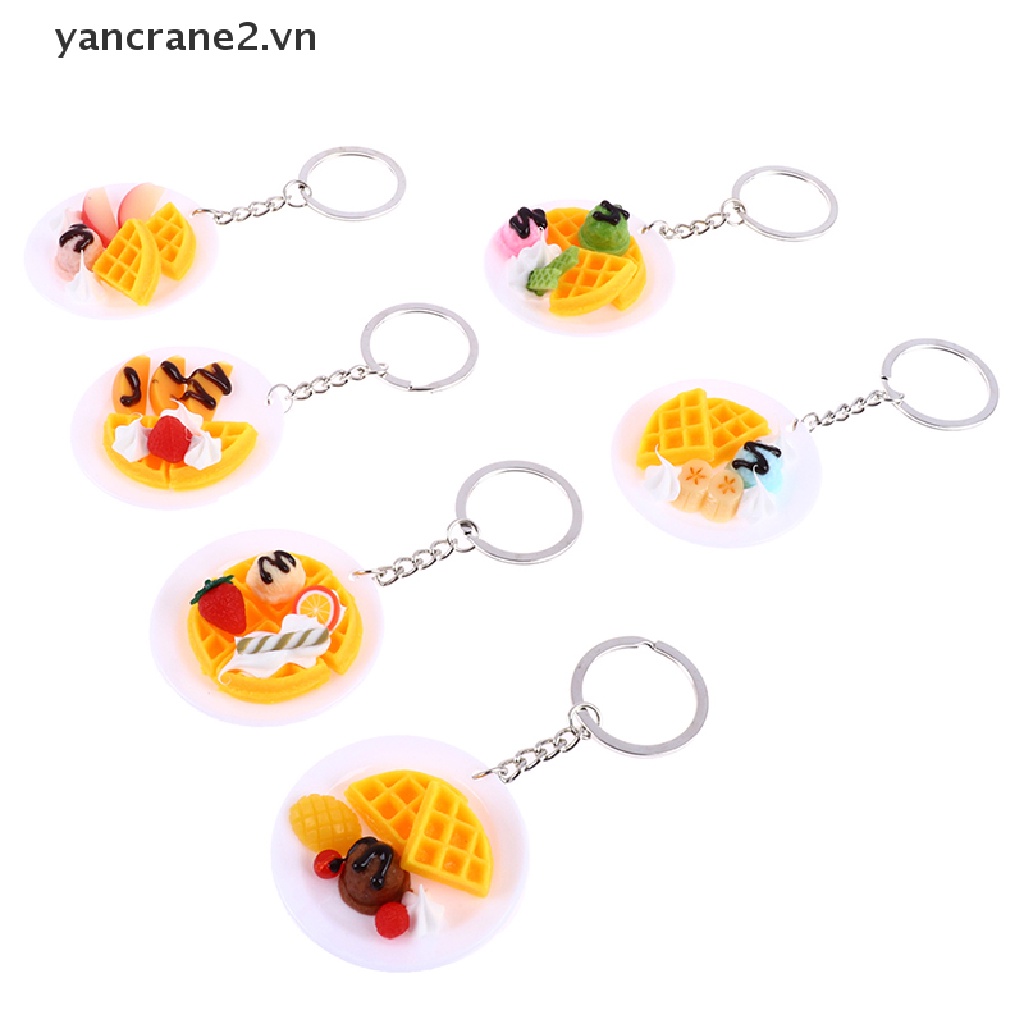 Móc Khóa Đồ Ăn / Bánh Quy Mini 1: 12 DIY Cho Nhà Búp Bê yancrane2.vn