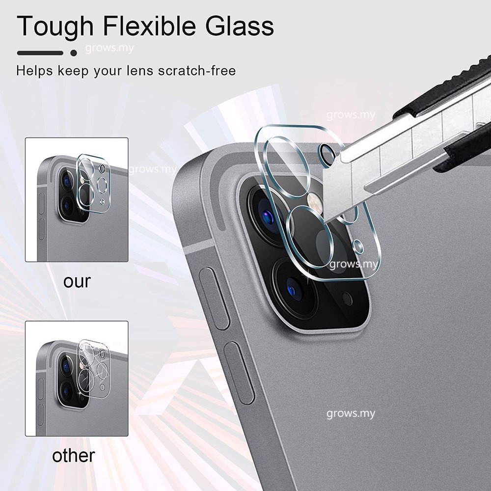Kính Cường Lực Bảo Vệ Màn Hình Kèm Miếng Dán Bảo Vệ Camera Cho iPad Pro 11 2022 M2 4th generation iPad Pro M1 11 inch