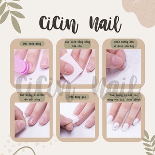 CiCin Nailbox 🖤 / Móng úp Trơn Đen (KHÔNG PHẢI SƠN THẠCH, KH nhớ đọc mô tả nha)