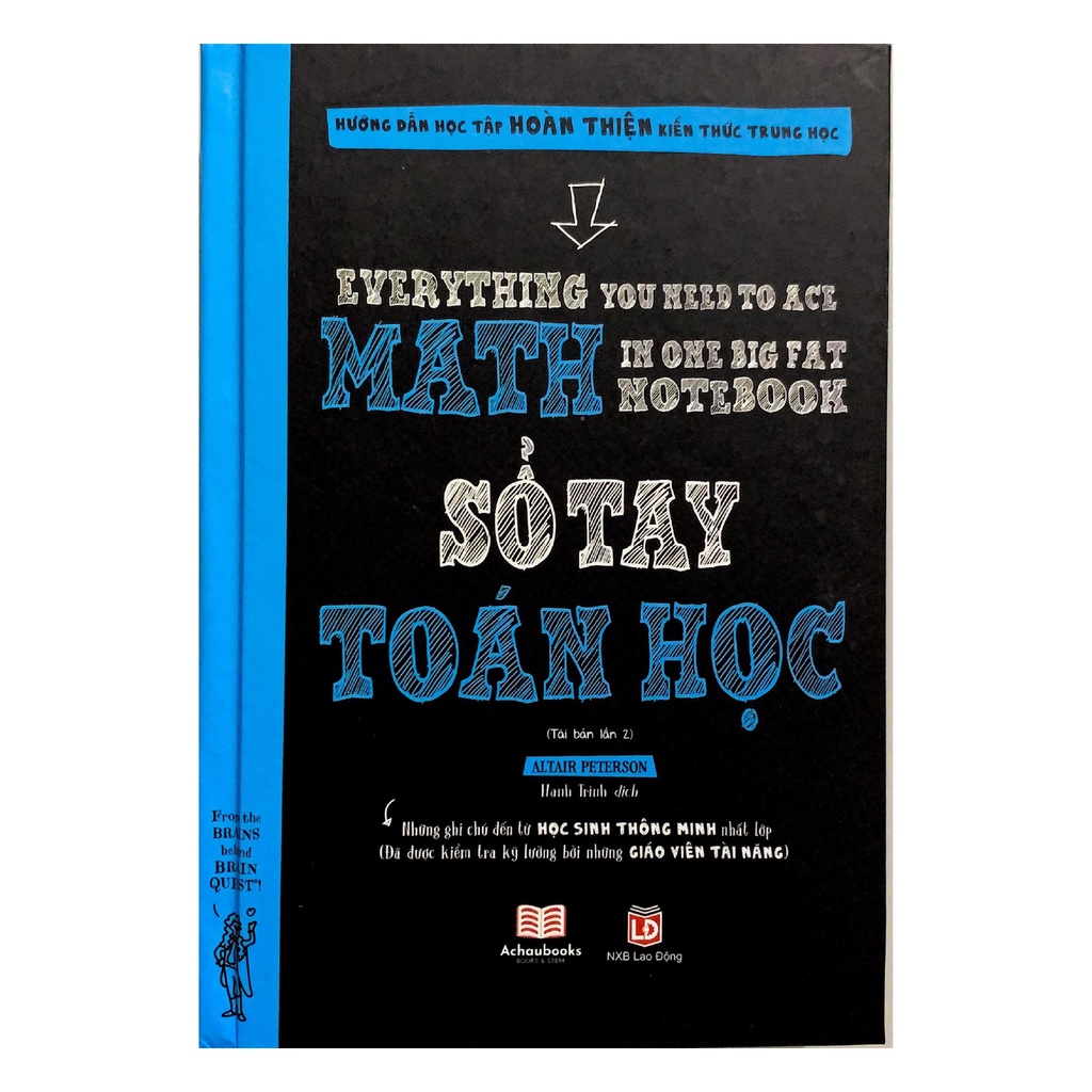 Sách - Sổ Tay Toán Học ( Bản Tiếng Việt, 9-15 tuổi)