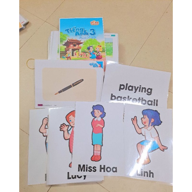 Thẻ Flashcard Tiếng Anh lớp 1-5 size A4, A5 mới nhất năm 2022