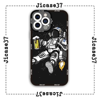 Ốp lưng iphone và samsung xiaomi oppo cạnh vuông Jicase Phi hàng gia và bia 