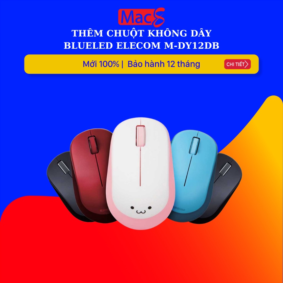 Chuột không dây BlueLED ELECOM M-DY 12DB