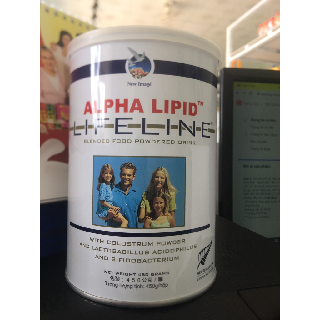 Sữa Non Alpha Lipid 450g Chính Hãng New Zealand