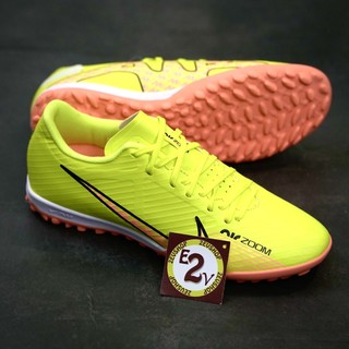 Giày đá bóng nam air zoom mer vapor 15 club vàng, giày đá banh cỏ nhân tạo mềm nhẹ - 2evshop