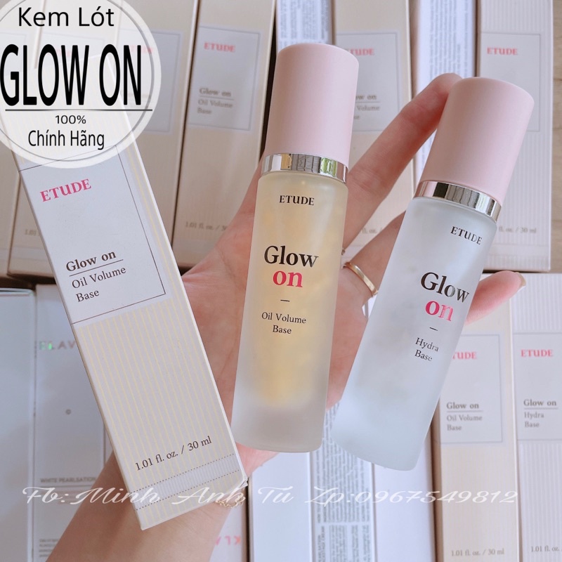 Kem Lót Etude House Glow On Base 30ml [Chính Hãng]