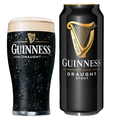 Lốc 6 lon Bia Guinness Draught Stout 4,2% Ireland