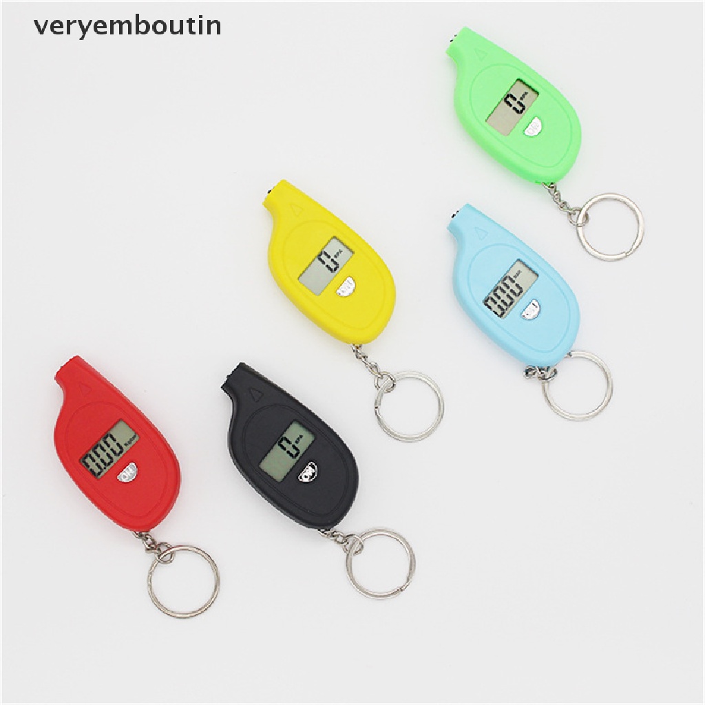 Máy Bơm Hơi Lốp Xe Hơi Kỹ Thuật Số Độ Chính Xác Cao Có Màn Hình LED Hiển Thị