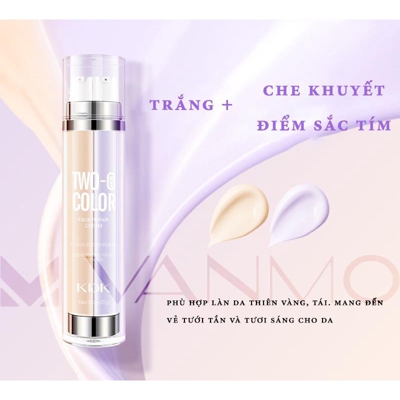 Kem Lót Dưỡng Da Hiệu Chỉnh Màu Da Che Khuyết Điểm Kiềm Dầu Cho Lớp Make Up Mịn Màng Hoàn Hảo