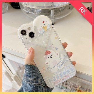Ốp lưng iphone Ốp Điện Thoại Mềm Trong Suốt Hình Gấu Cho Iphone 13mini 13 13pro 13pro Max 12Mini 12 Pro 12 Pro Max 11 11 Pro 11 Pro Max X Xs Xr Xs Max 6 6s 7 8 Plus-1 RK CASE