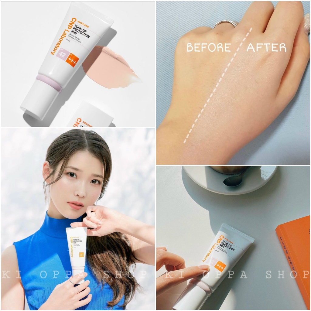 Kem chống nắng CNP Laboratory Sun Care Tone Up Protection Sun SPF42+ PA+++