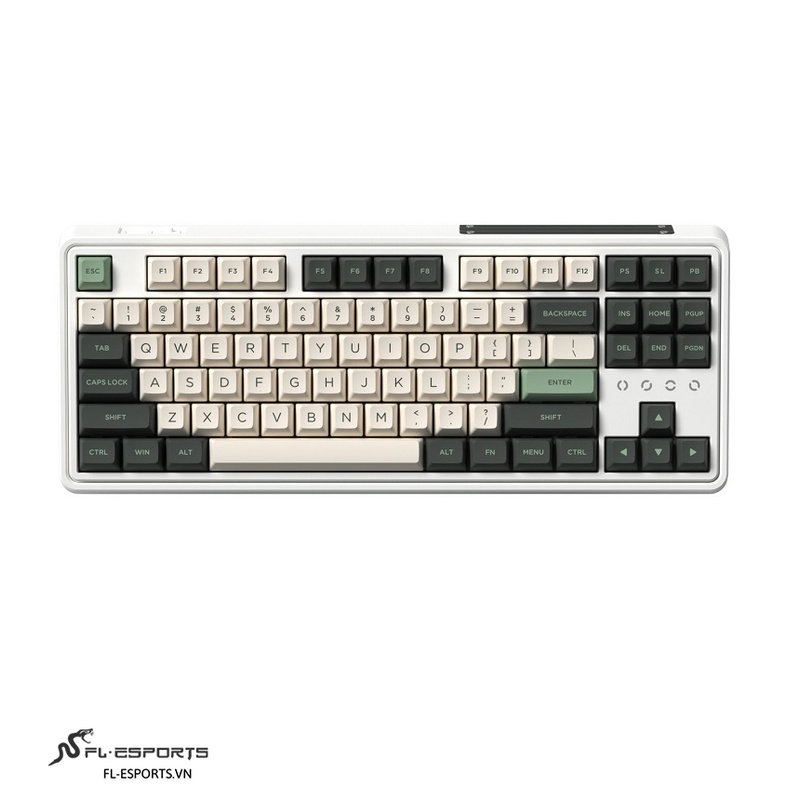 Bàn Phím Cơ không dây FL - Esports CMK87 SAM Tropical Forest - Hàng Chính Hãng