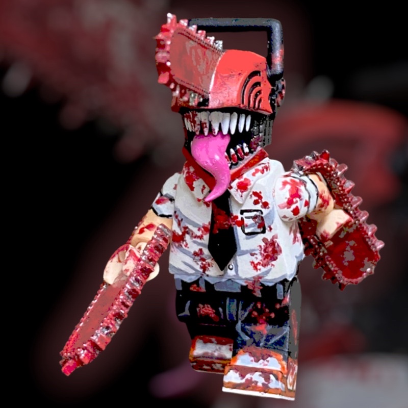 Lego Chainsaw Man Custom (nhân vật trong bộ anime Chainsaw Man
