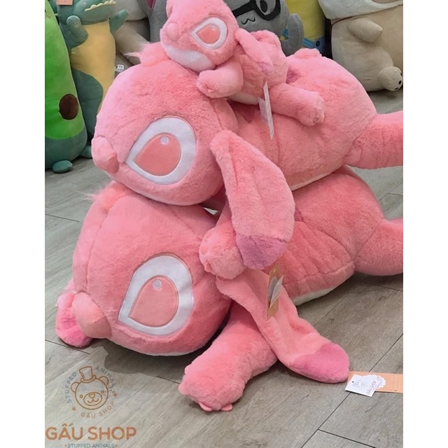 Gấu bông stitch tím pastel mộng mơ cực xinh, stich tím nhồi bông