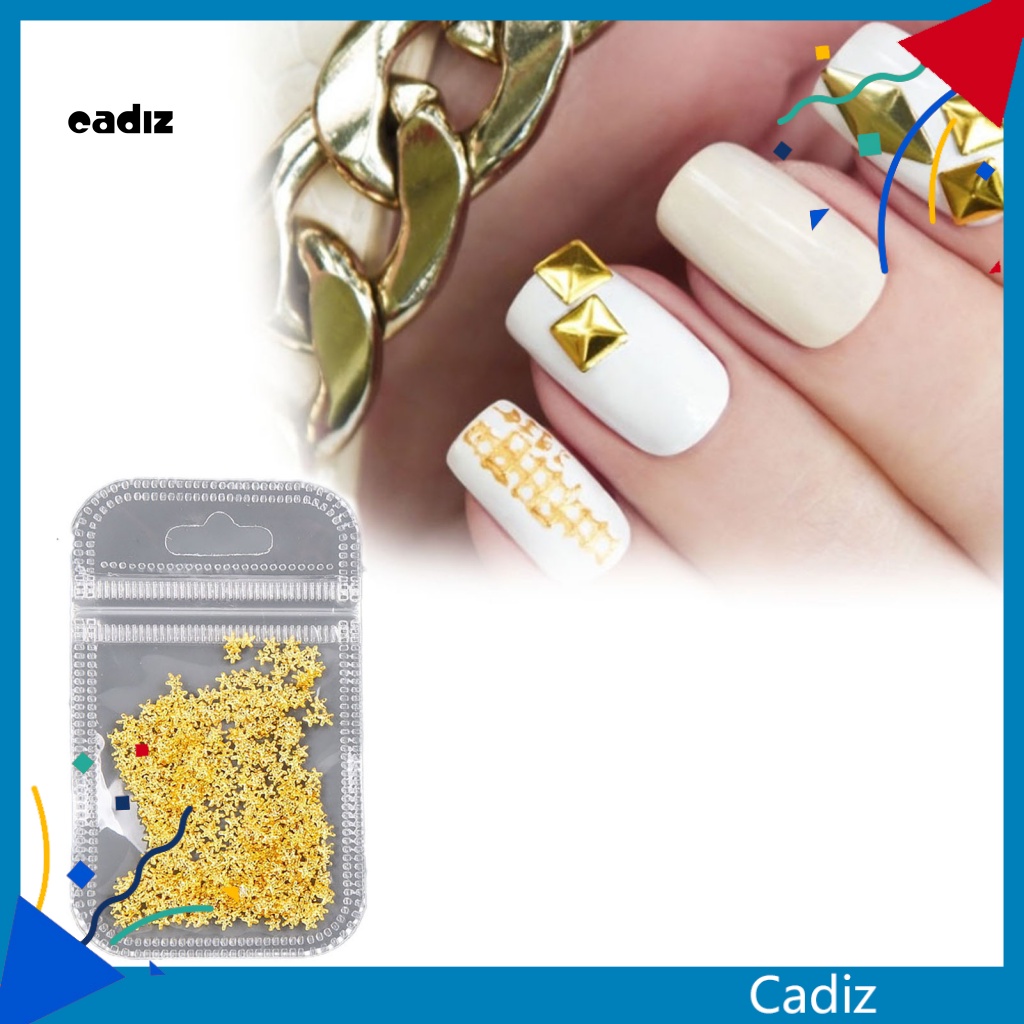 Set 500 Đinh Tán Kim Loại Nhiều Màu Sắc Dùng Trang Trí Móng Tay Nghệ Thuật