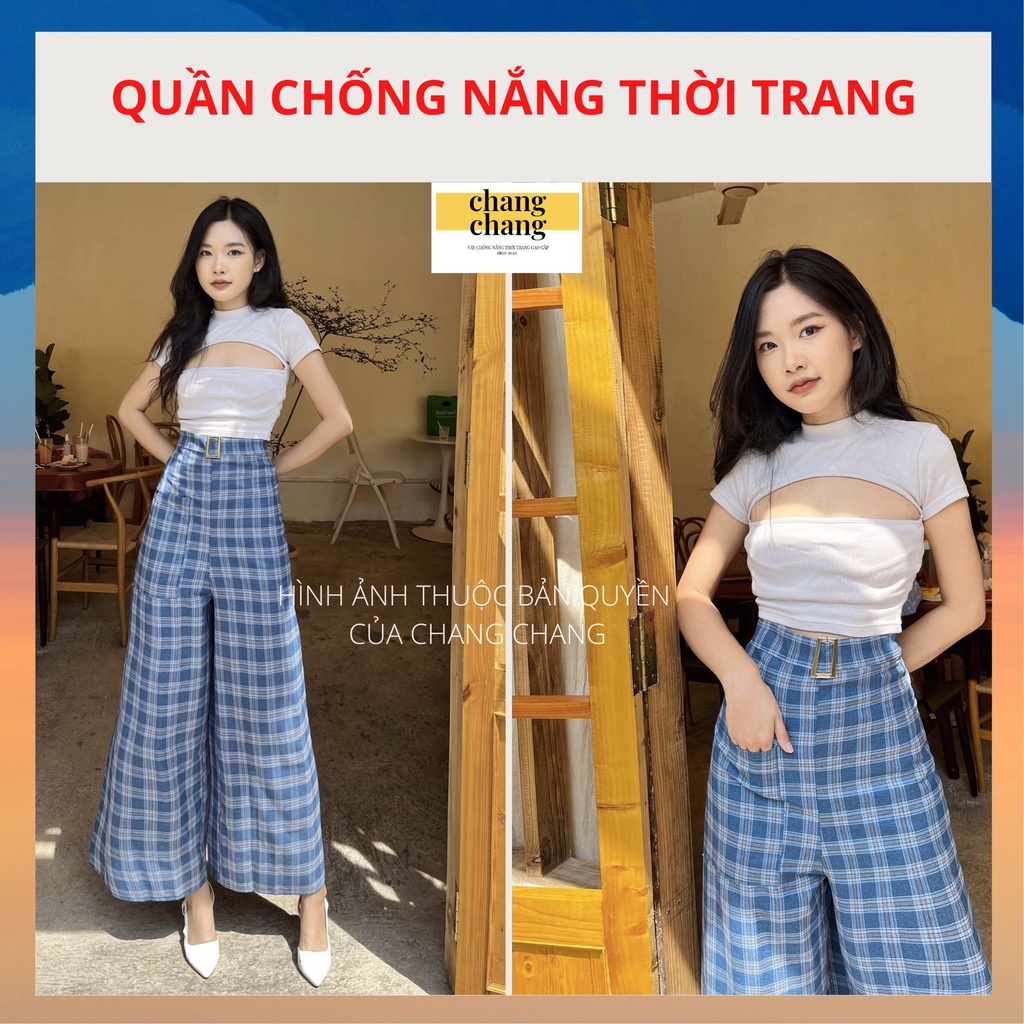 Quần Chống Nắng Miếng Dán Siêu Chắc Freesize | Chang Chang
