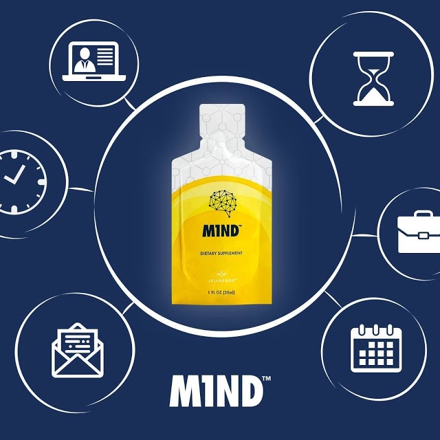 M1ND Jeunesse - Mind Mỹ Giúp Tăng Cường Sức Khỏe Não Bộ và tập trung trí não.