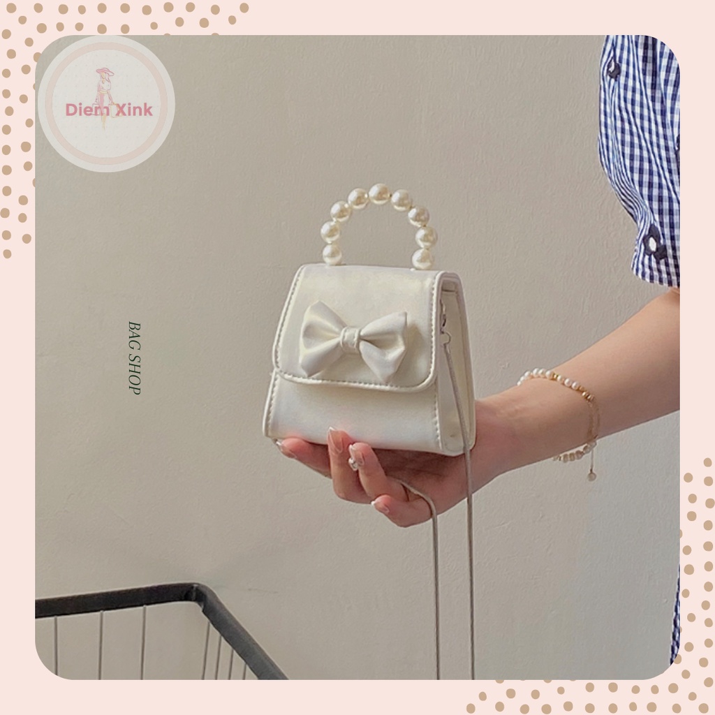 Túi Xách Nữ Đeo Chéo Đeo Vai Mini Đẹp  Du Lịch Phong Cách Hàn Quốc Nơ Dễ Thương Đi Chơi Tết Túi Da Giá Rẻ Đi Chơi T 46