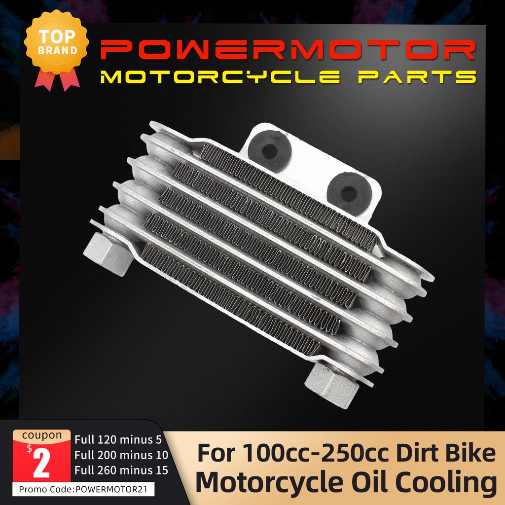 Quạt Tản Nhiệt Dầu Động Cơ 158mm Cho Xe Mô Tô Địa Hình ATV 100cc-250cc 65ml