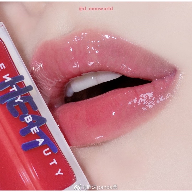 SON BÓNG FENTY BEAUTY MÀU Fenty Glow/ Hot cherry Minisize 2g