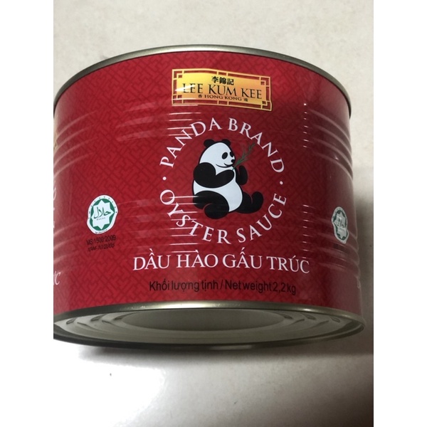 DẦU HÀO GẤU TRÚC 2.2KG LEE KUM KEE - PANDA BRAND OYSTER SAUCE HONGKONG