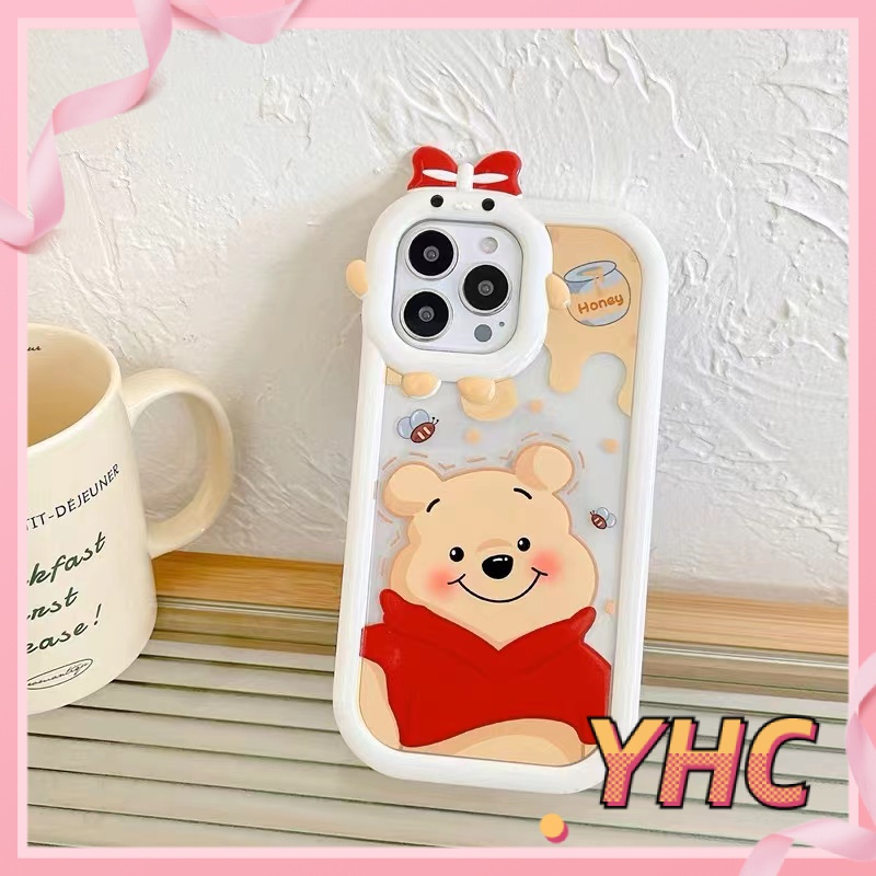 Ốp Điện Thoại Họa Tiết Hoạt Hình Gấu Pooh / Quái Vật Cho iPhone 14 12 11 pro XS Max XR X 6 6s 7 8 plus-5026