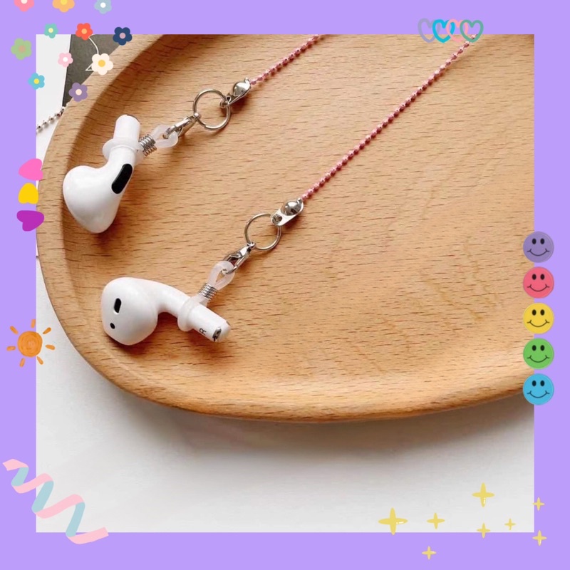 Dây đeo khẩu trang & mắt kính 🤓 hợp kim nữ tính 🌸