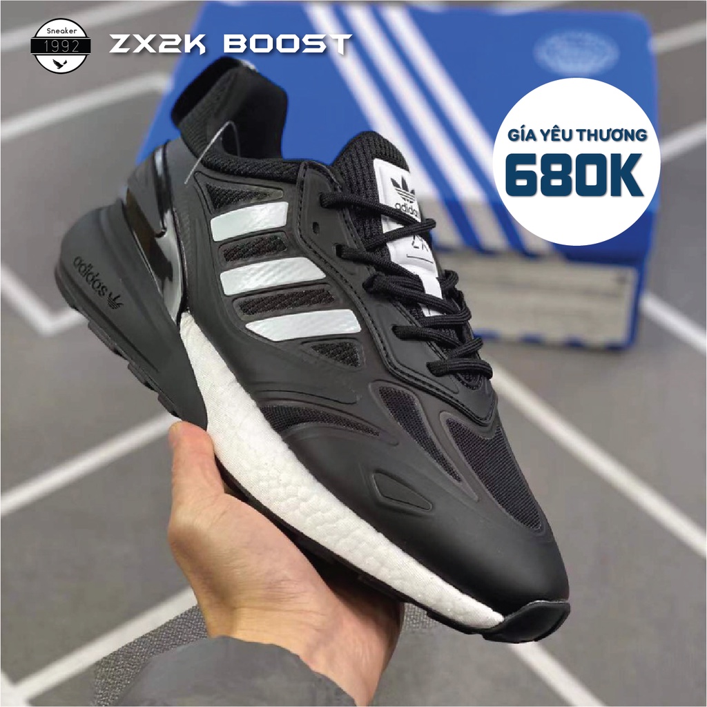 GIÀY THỂ THAO ZX2K 2022 ĐEN TRẮNG