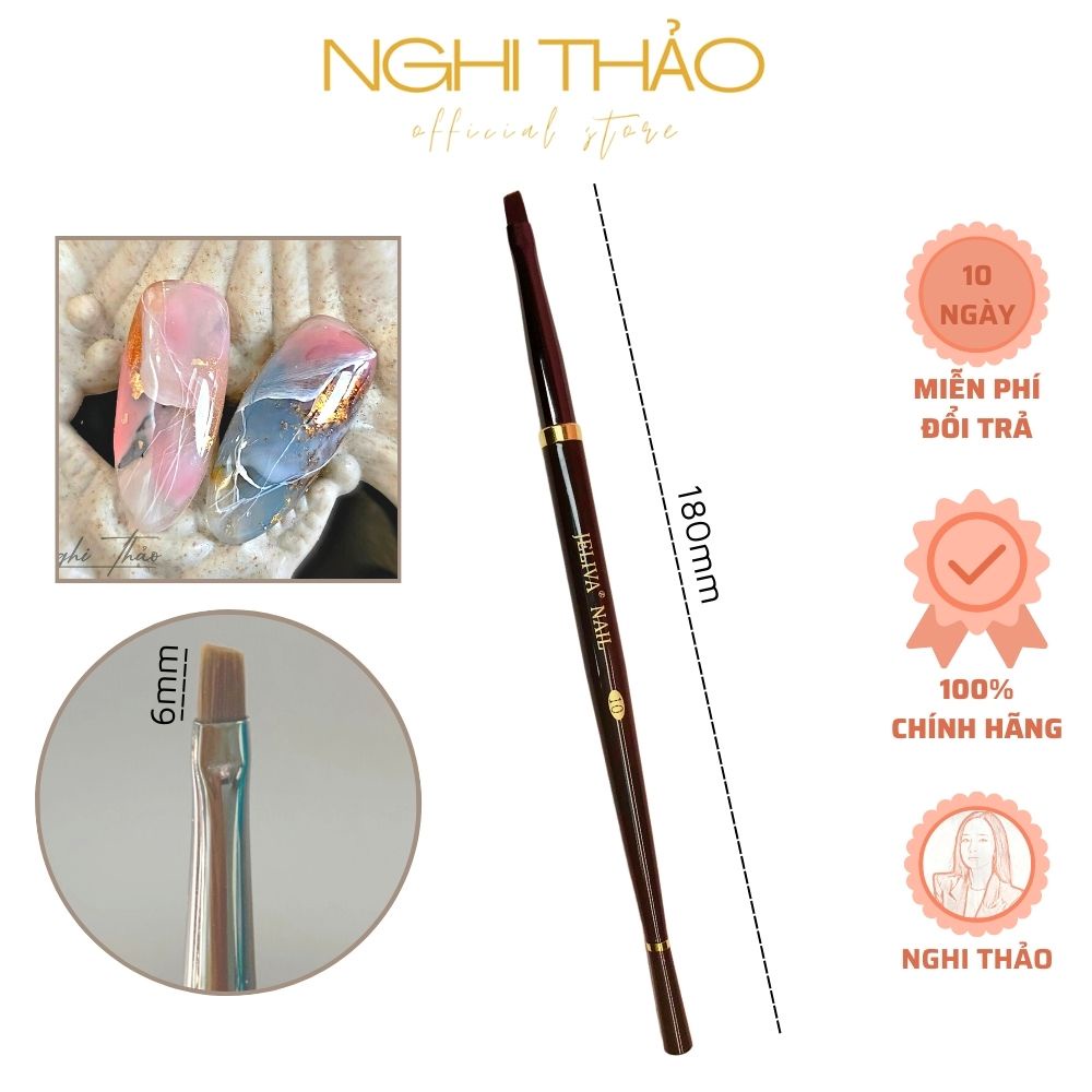 Cọ vát nail Jeliva số 10 NGHI THẢO