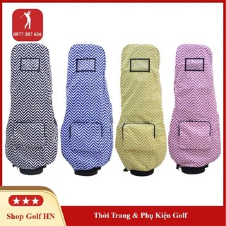 Cover túi đựng gậy golf đi mưa chất vải bạt chống nước bọc túi gậy hàng không tiện lợi CT020