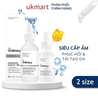Serum Cấp ẩm, Làm dịu da Cho Da Căng Mọng The Ordinary Hyaluronic Acid 2 % + B5 30ml