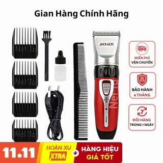 Tông đơ cắt tóc chuyên nghiệp cho bé - máy hớt tóc không dây jichen