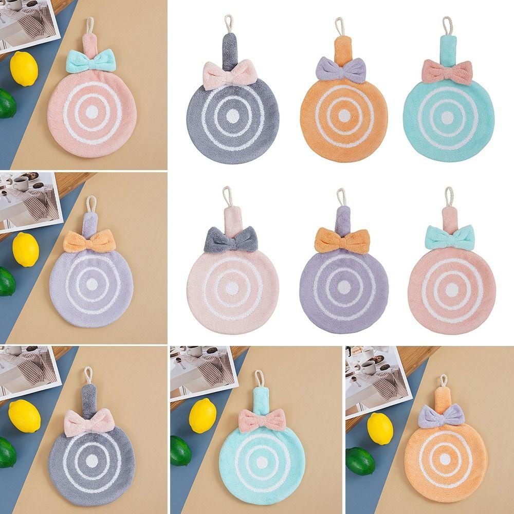 Khăn Lau Thấm Hút Tốt Nhanh Khô Hình Kẹo Mút Tiện Dụng Cho Nhà Bếp