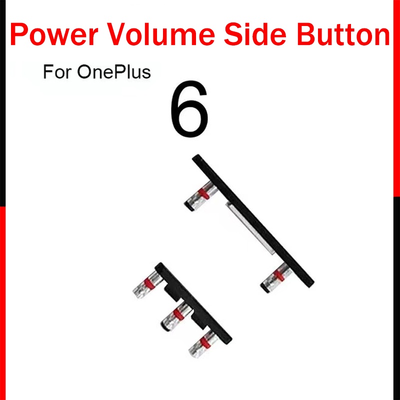 Cáp Flex Âm Lượng Cao + Nút Nguồn Thay Thế Cho Oneplus 2 3 3T 5 5T 6 6T 7 7T Pro