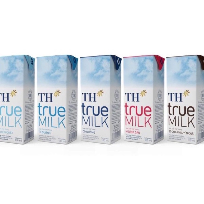 1 thùng sữa TH True Milk 180ml (48 hộp)