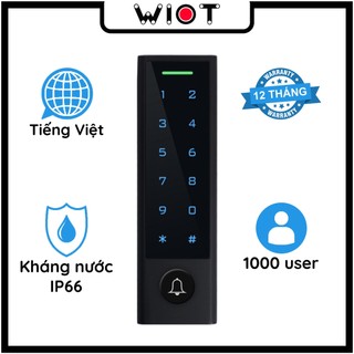 Đầu đọc thẻ từ, mật khẩu sử dụng app tuya ch3 em+mf access control kiểm soát ra vào