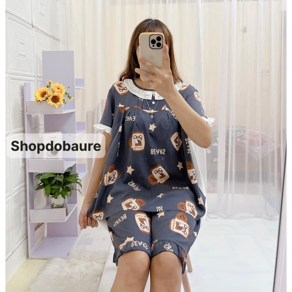 Bộ bầu lửng MÙA HÈ, chất lanh mềm mát cho mẹ bầu mặc nhà